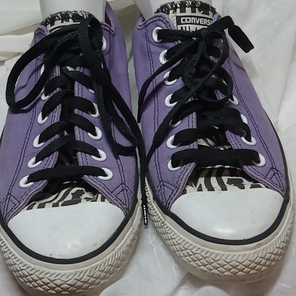 Converse purple chandler sneakers men's size 8.5 - Picture 1 of 8